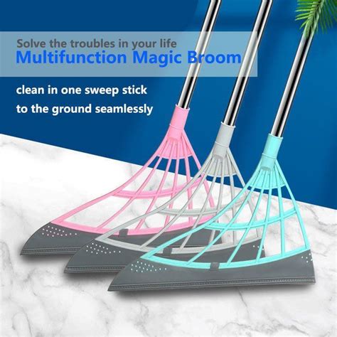 Magical pressing silicone broom